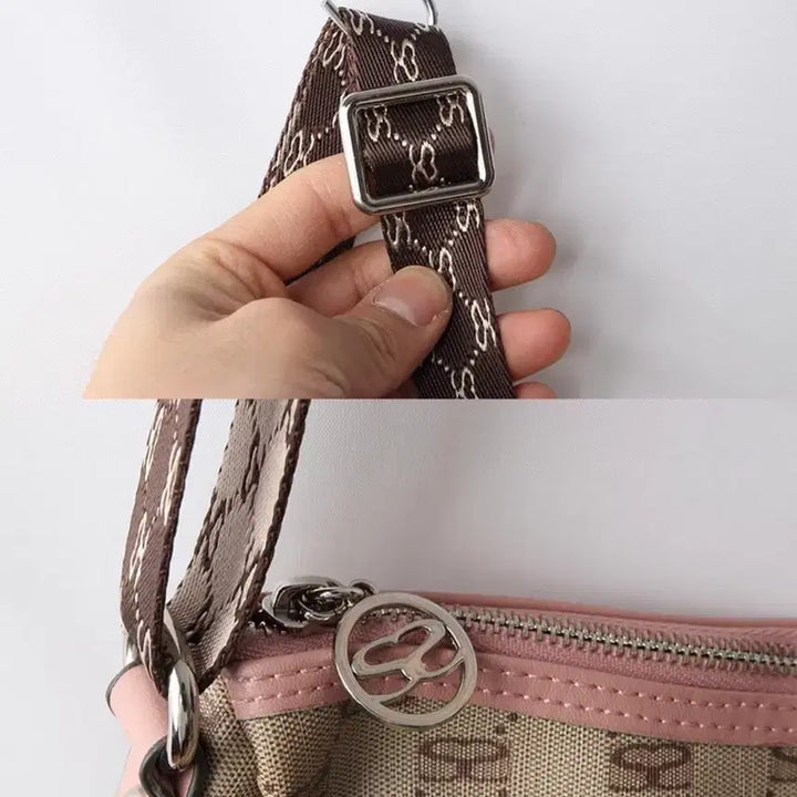[BUNJANG] SAVOY Vintage Logo Pattern Shoulder Bag / SAVOY 빈티지로고패턴백 갸루 Y2K 2000