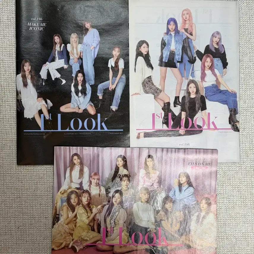 [BUNJANG] IZ*ONE First Look Magazine Bundle Set / 아이즈원 퍼스트룩 잡지 일괄
