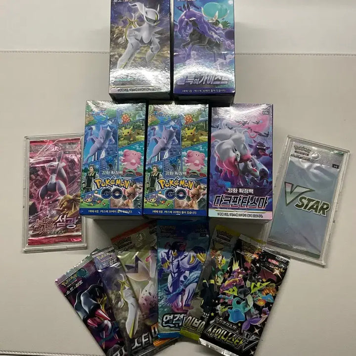 [BUNJANG] Pokemon Card Sealed Booster Boxes &amp; Packs / [화요일 아침까지만 판매] 포켓몬카드 고대팩 미개봉 박스