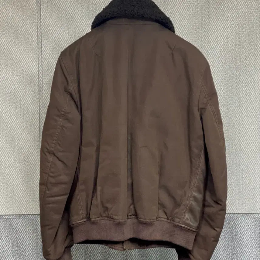 [BUNJANG] C.P. Company Genuine A-2 Genuine Leather Bomber Jacket (Quilted Padding Lining) / [CP 컴퍼니] 정품 A-2 천연 가죽 레더 자켓 (안감 누빔 패딩)