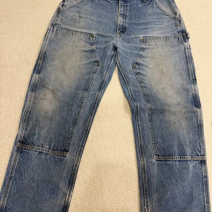 [BUNJANG] Carhartt Vintage B07 Double Knee Denim Pants 36x30 / 오리지널 USA 빈티지 칼하트 데님 더블니 B07 36X30
