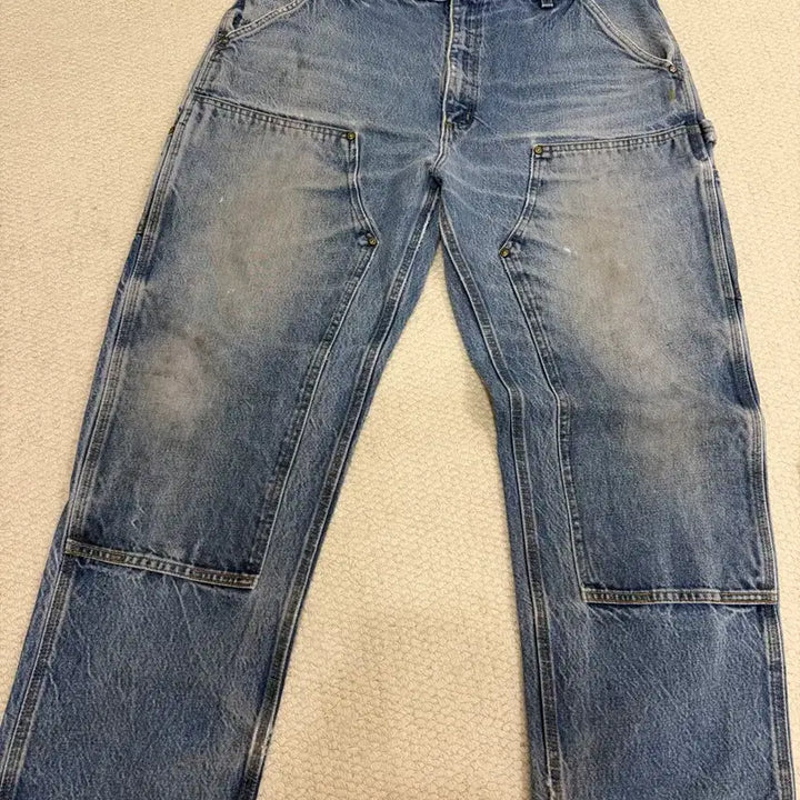 [BUNJANG] Carhartt Vintage B07 Double Knee Denim Pants 36x30 / 오리지널 USA 빈티지 칼하트 데님 더블니 B07 36X30