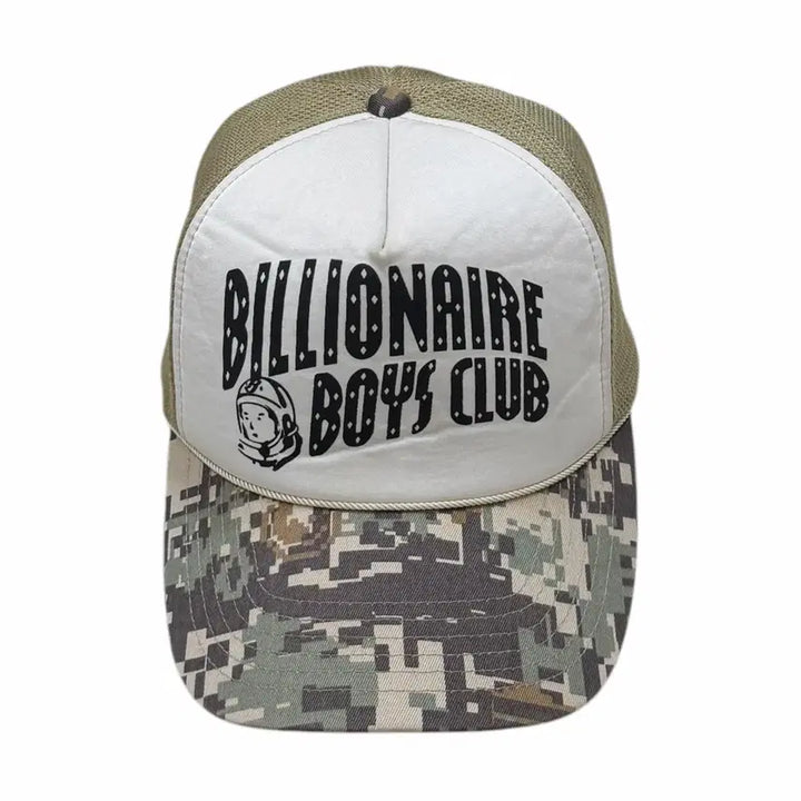 [BUNJANG] Billionaire Boys Club Camo Trucker Mesh Cap Hat / 빌리네어 보이즈 클럽 카모 트러커 메쉬캡 모자