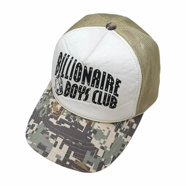 [BUNJANG] Billionaire Boys Club Camo Trucker Mesh Cap Hat / 빌리네어 보이즈 클럽 카모 트러커 메쉬캡 모자