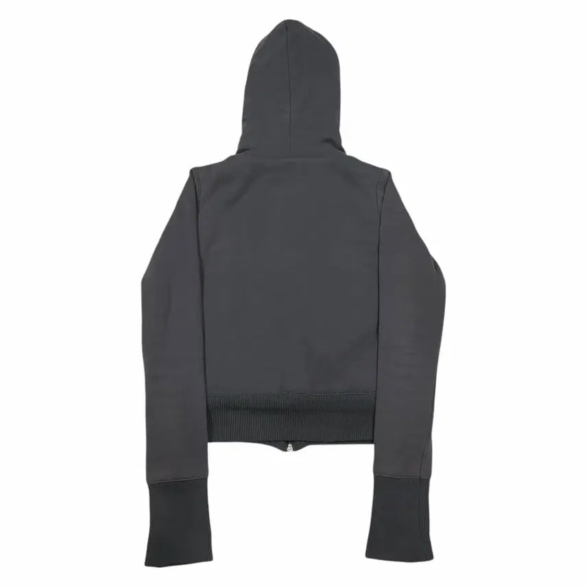 [BUNJANG] Abercrombie &amp; Fitch Woolrich Fur Hooded Zip-Up Jacket Grey M / 아베크롬비 빈티지 딱붙핏 울프죠 퍼 후드집업 Y2K 자켓 그레이 M