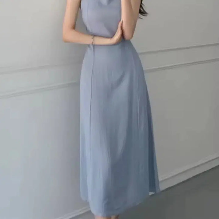 [BUNJANG] Sora Linen Long Dress / 소라 린넨 롱원피스 (새상품)