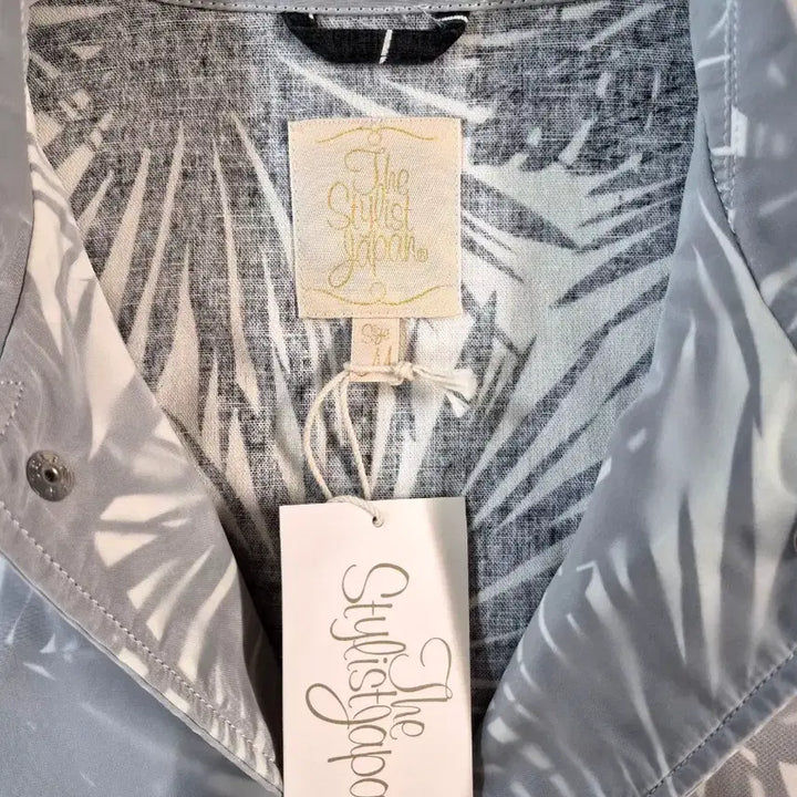 [BUNJANG] The Stylist Japan Vinyl-Layered Coach Jacket (Medium, Grey) / The Stylist Japan Coach Jacket (M)