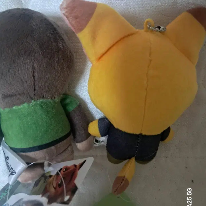 [BUNJANG] Zootopia Flash and Nick Plush Keychain Set / 주토피아 키링 세트