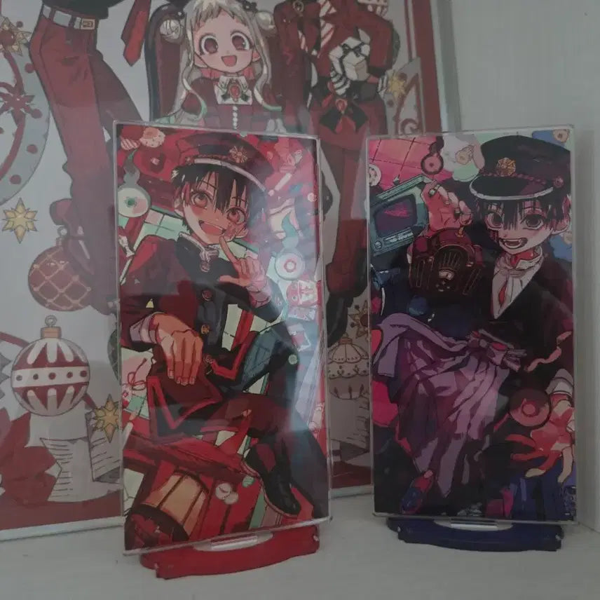 [BUNJANG] Toilet-Bound Hanako-kun Tsukasa &amp; Hanako Acrylic Stand Bundle Set / 지박소년하나코군 아크릴 스텐드 일괄