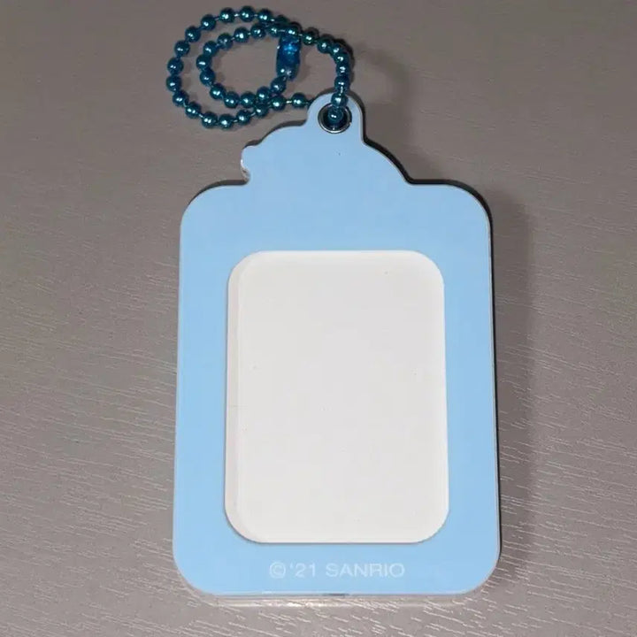 [BUNJANG] Sanrio Tuxedo Sam Photo Holder Keychain / 산리오 턱시도샘 증명사진 홀더 키링