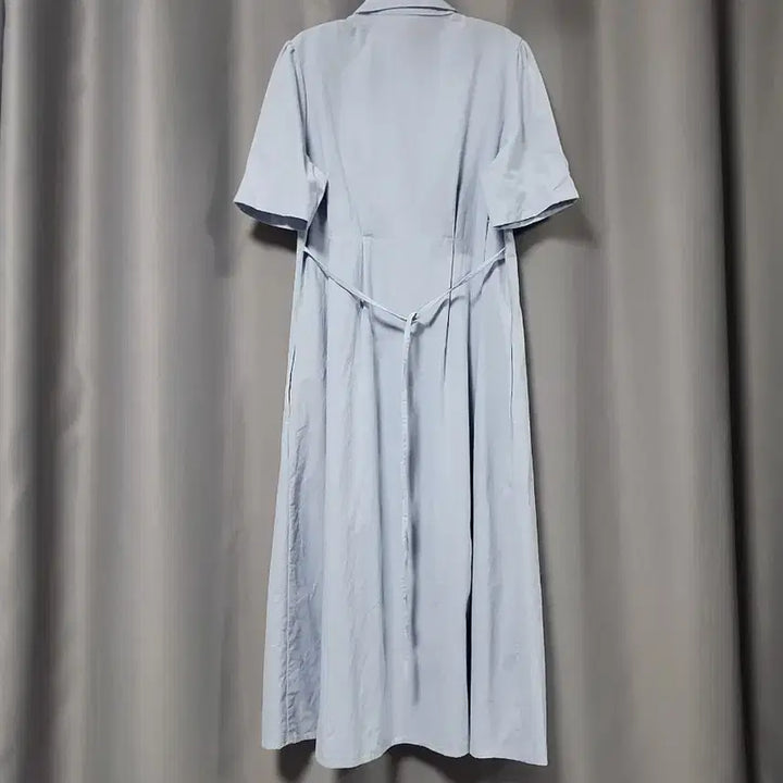 [BUNJANG] Pin Tuck Long Shirt Dress / 핀턱 셔츠 롱원피스