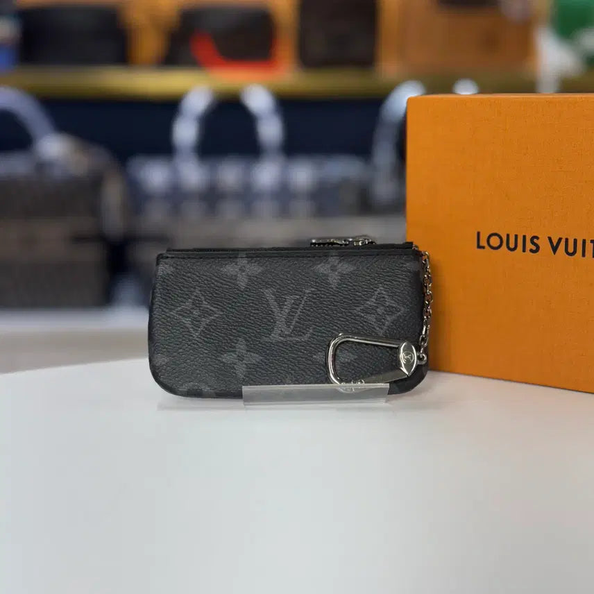 [BUNJANG] Louis Vuitton Eclipse Pochette Cle Keyring / 루이비통 이클립스 포쉐트 클레 키링