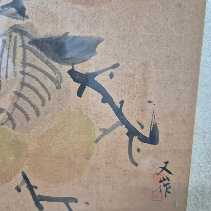 [BUNJANG] Oriental Painting of Persimmons / 동양화