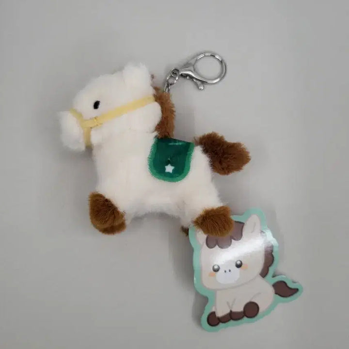 [BUNJANG] Horse Plush Charm / 말 인형 키링
