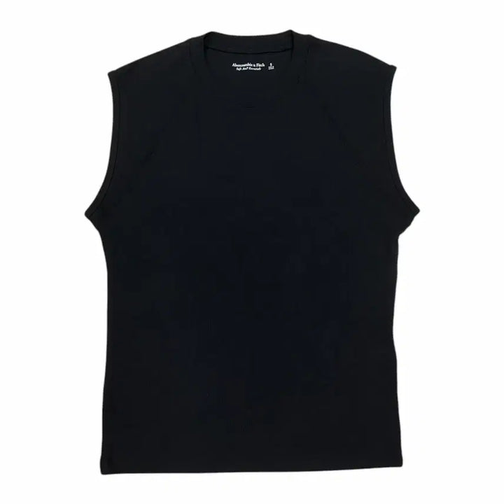 [BUNJANG] Abercrombie &amp; Fitch Sleeveless Top Black S / 아베크롬비 슬리브리스 나시 블랙 S