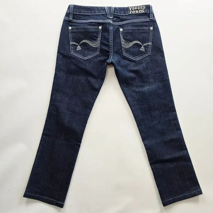 [BUNJANG] VIGOSS Slim Fit Stretch Dark Wash Denim Jeans Size 27 / 비고스 청바지 슬림 스판 진청 데님 사이즈27 R5515