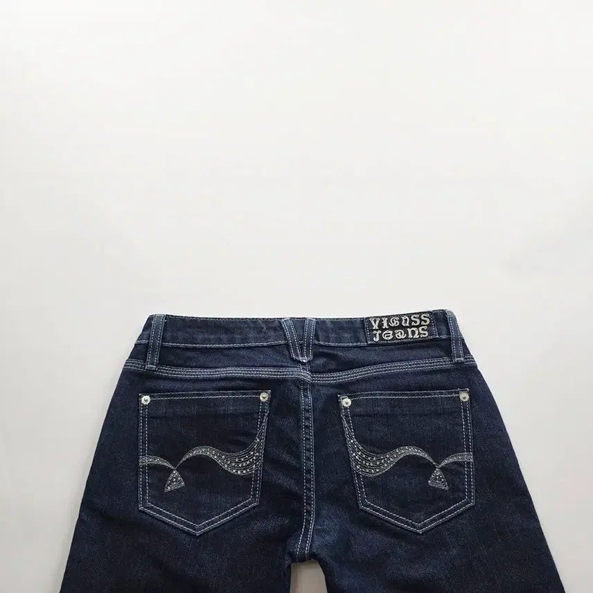 [BUNJANG] VIGOSS Slim Fit Stretch Dark Wash Denim Jeans Size 27 / 비고스 청바지 슬림 스판 진청 데님 사이즈27 R5515