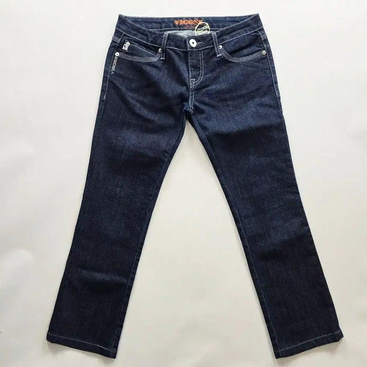 [BUNJANG] VIGOSS Slim Fit Stretch Dark Wash Denim Jeans Size 27 / 비고스 청바지 슬림 스판 진청 데님 사이즈27 R5515