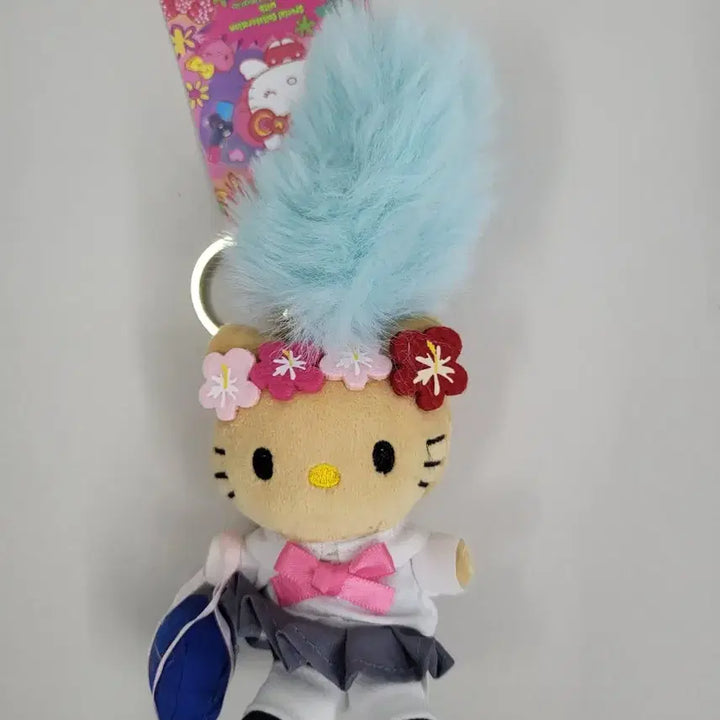 [BUNJANG] Hello Kitty School Uniform Costume Doll Keychain / 헬로키티 교복 가방 코스튬 인형 키링