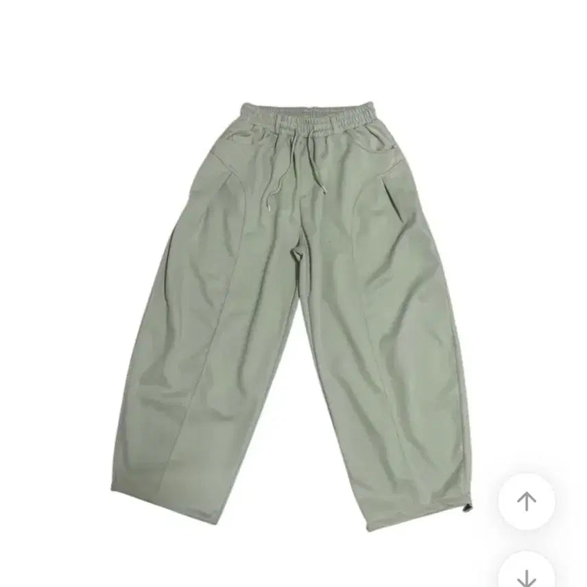 [BUNJANG] Wide Leg Pants Mint / 와이드팬츠 민트