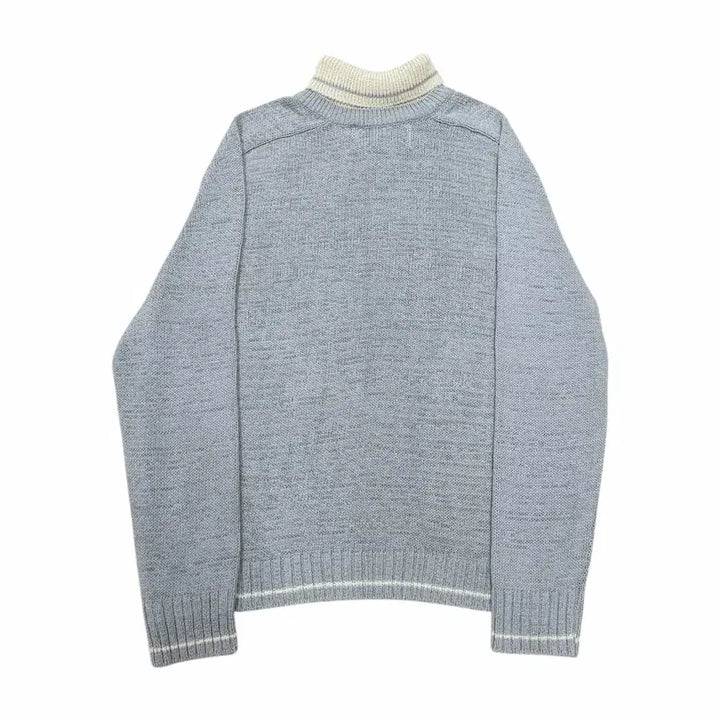 [BUNJANG] Setter Lausanne V-Neck Collar Knit Glacier Grey XL / 세터 로잔 브이넥 칼라 니트 글레이셔 그레이 XL