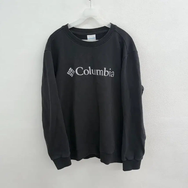 [BUNJANG] Columbia Black Logo Sweatshirt XL / 컬럼비아 블랙 로고 맨투맨 (XL)