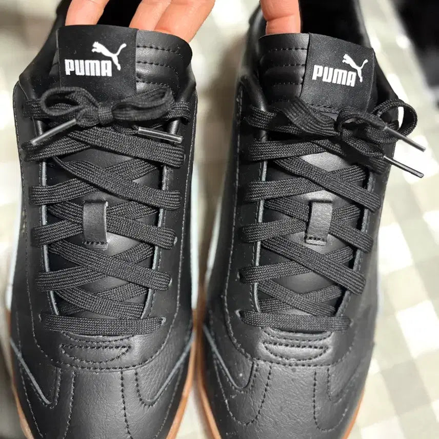 [BUNJANG] Puma German Army Sneakers Black Gumsole Size 280 / 푸마 독일군 스니커즈 블랙 / 검솔280