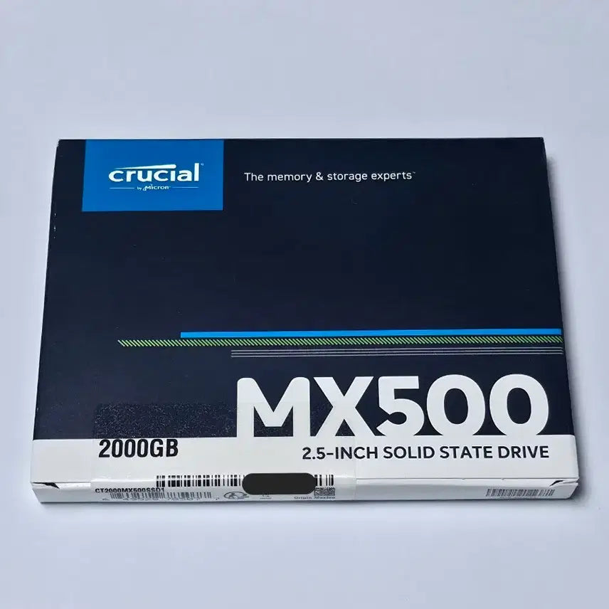 [BUNJANG] Crucial MX500 2TB 2.5-inch SSD / Crucial MX500 2TB SSD 2.5인치