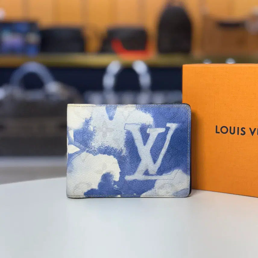 [BUNJANG] Louis Vuitton Watercolor Zippy Organizer Wallet / {새상품급} 루이비통 워터컬러 반지갑