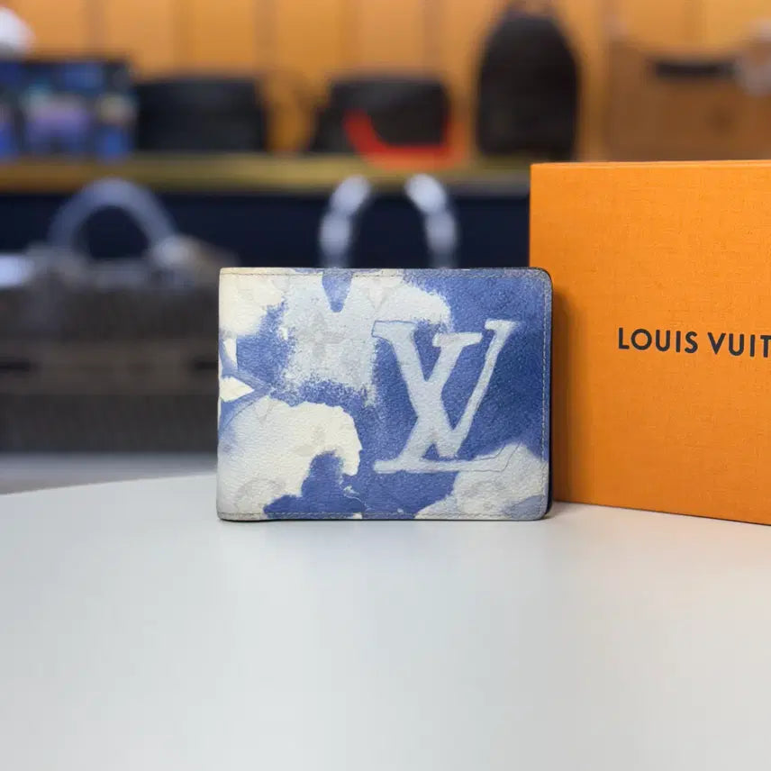 [BUNJANG] Louis Vuitton Watercolor Zippy Organizer Wallet / {새상품급} 루이비통 워터컬러 반지갑