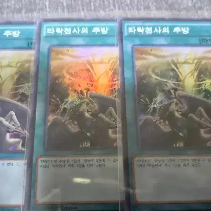 [BUNJANG] Yu-Gi-Oh! Tainted Magical Angel 3x Super Rare Bundle / 유희왕 타락천사의 추방 슈레 3장 일괄