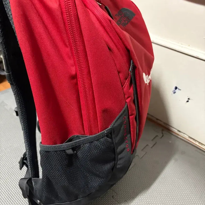 [BUNJANG] The North Face Connector Backpack Red RevSpring Logo / 노스페이스 커넥터 백팩 빨강 RevSpring 로고