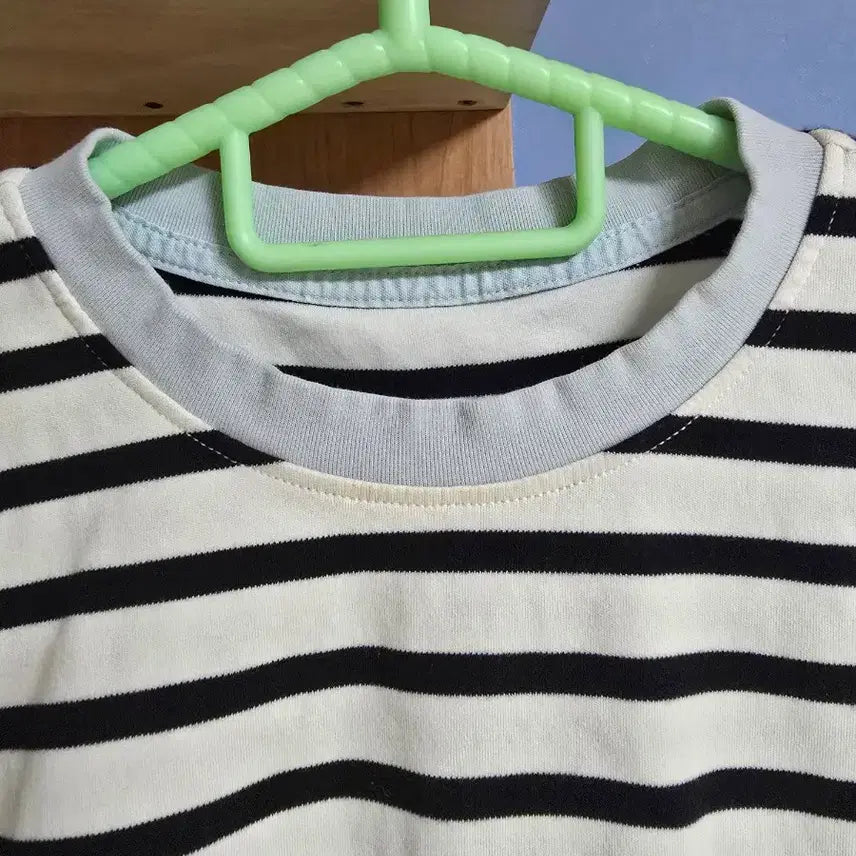 [BUNJANG] CHOR Stripe Short Sleeve T-Shirt (Size 66) / CHOR 스트라이프 반팔티 (66)