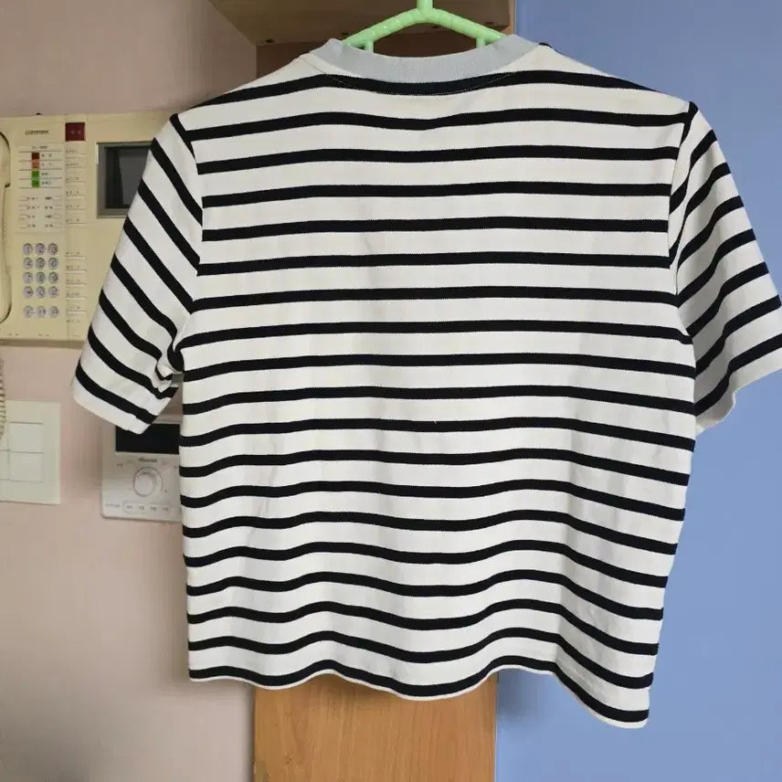 [BUNJANG] CHOR Stripe Short Sleeve T-Shirt (Size 66) / CHOR 스트라이프 반팔티 (66)