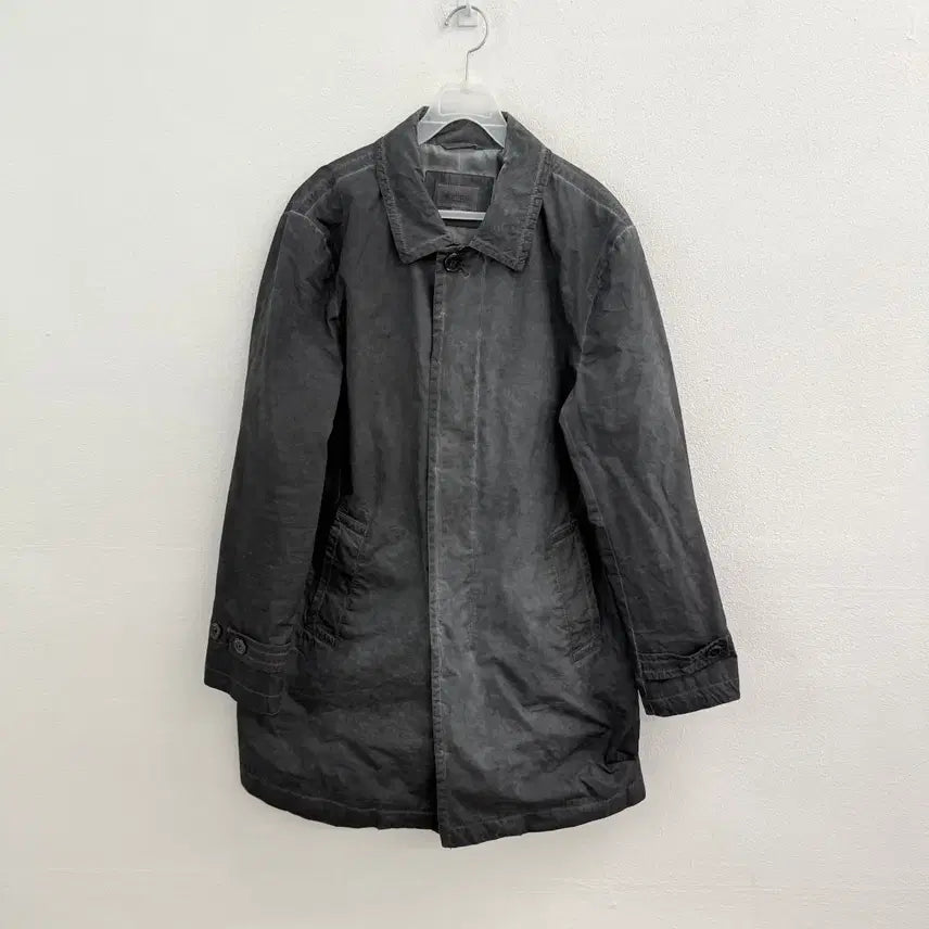 [BUNJANG] Series Garment Dyed Mac Coat / 시리즈 가먼트다잉 맥코트 (95)