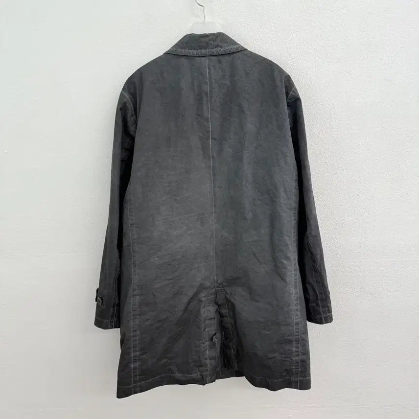 [BUNJANG] Series Garment Dyed Mac Coat / 시리즈 가먼트다잉 맥코트 (95)