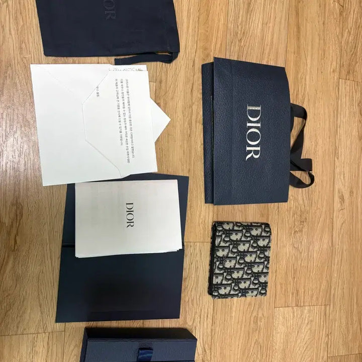 [BUNJANG] Dior Oblique Bifold Wallet Card Holder / 디올 오블리크 반지갑 카드지갑