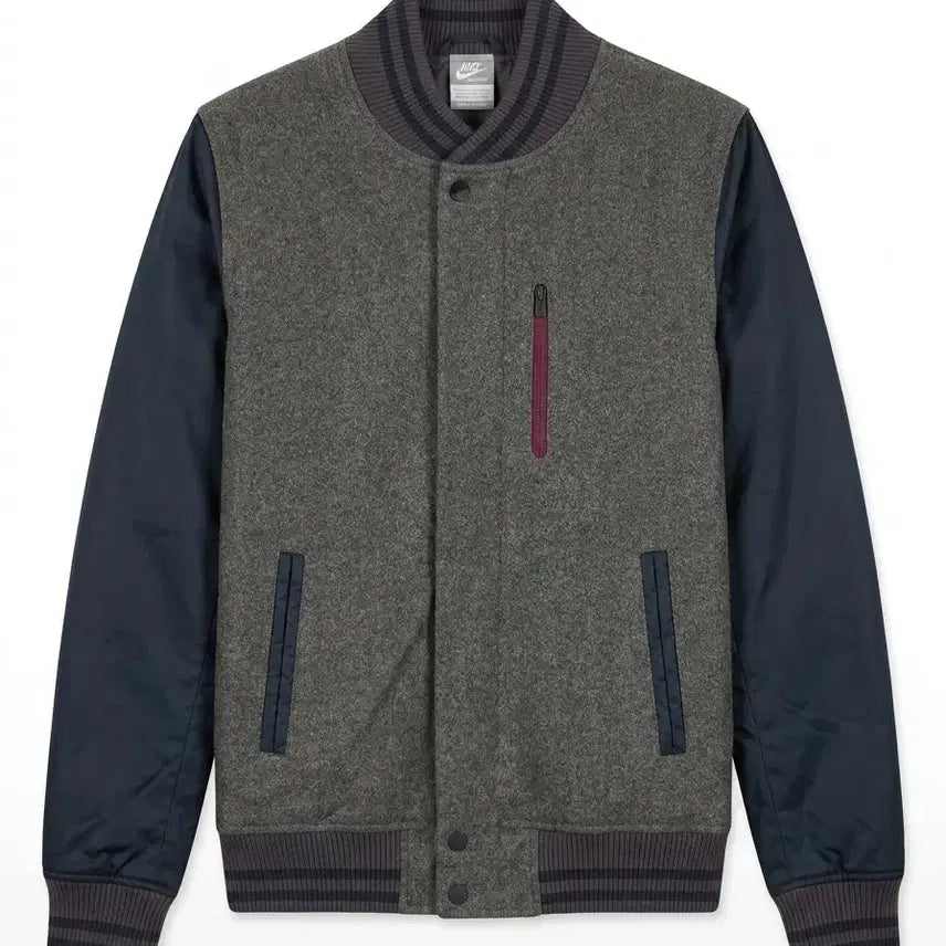 [BUNJANG] Nike Grey/Navy Stadium Jacket / [할인상품]나이키 회색/네이비 스타디움 자켓