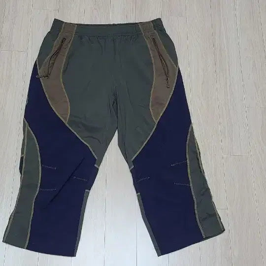 [BUNJANG] Eider Color Block 7/10 Length Pants / 아이더 컬러블록 7부 바지