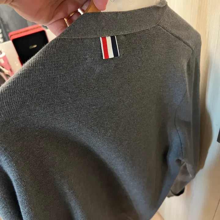 [BUNJANG] Thom Browne Milano Stitch Cardigan Grey / 톰브라운 밀라노 스티치 가디건 그레이