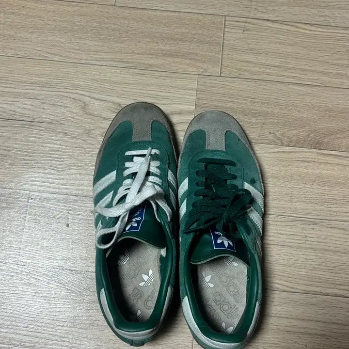 [BUNJANG] Adidas Samba OG Green Sneakers / 아디다스 삼바 OG 그린 스니커즈