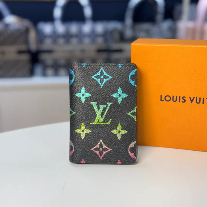 [BUNJANG] Louis Vuitton Gradient Pocket Organizer Bifold Wallet / {한정판} 루이비통 그라디언트 반지갑