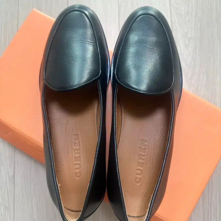 [BUNJANG] CUEREN Cannes 02 Black Loafers (240) / CUEREN 칸느 02 블랙 로퍼 240 새상품 팝니다