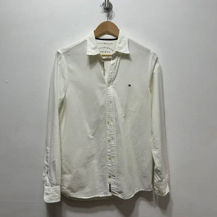 [BUNJANG] Tommy Hilfiger White Oxford Shirt - Size S / 타미힐피거 화이트 옥스포드 셔츠 S