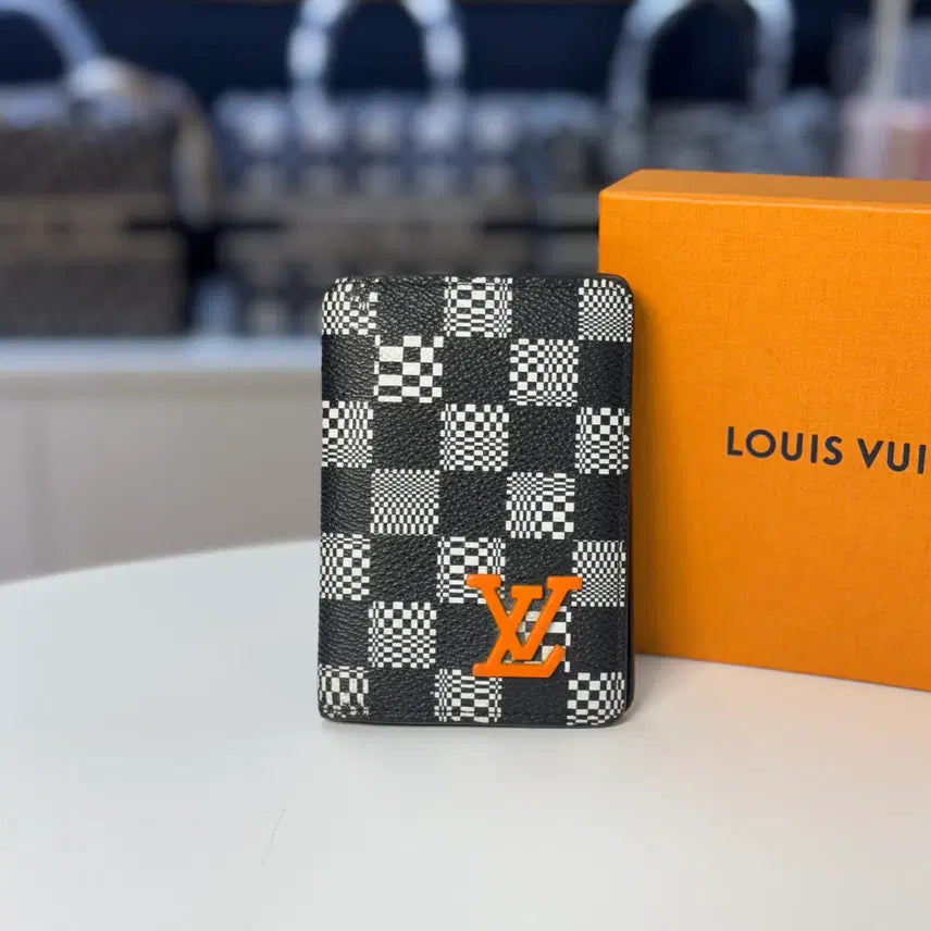 [BUNJANG] Louis Vuitton Damier Distorted Organizer / 루이비통 다미에 디스토티드 오거나이저