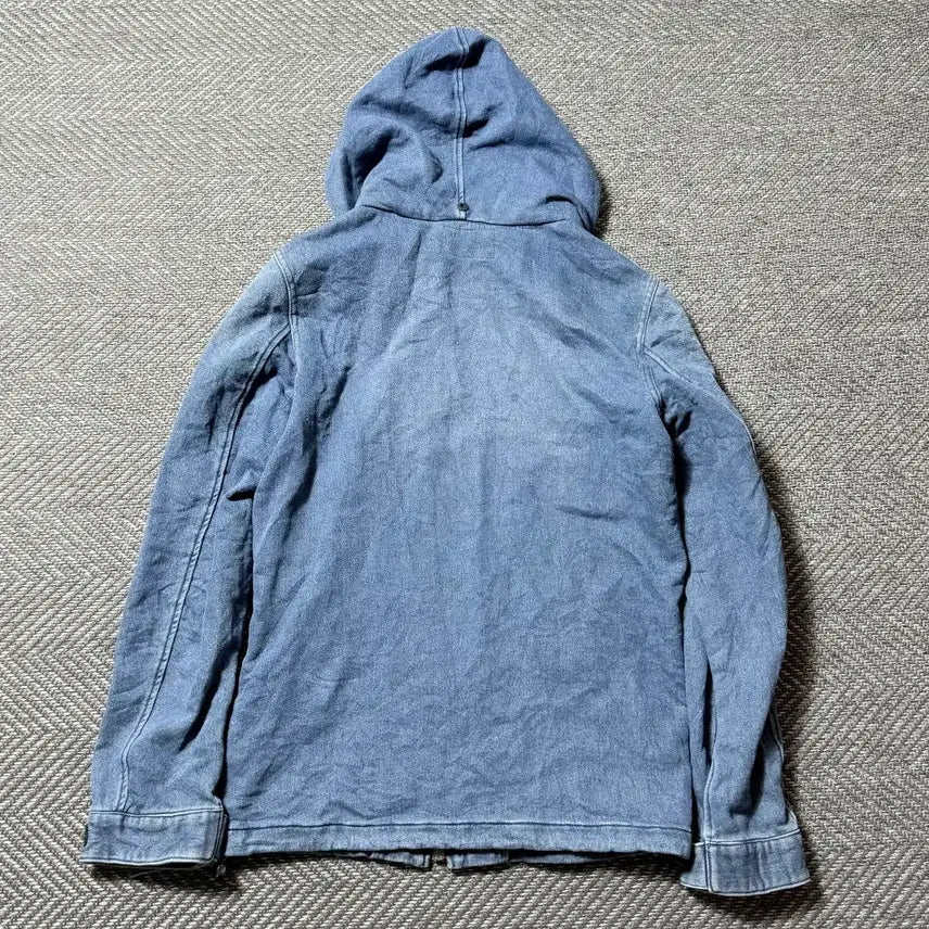[BUNJANG] INHERIT Denim Hooded Zip-Up Jacket (M) / 인헤릿(INHERIT) 데님 후드 집업 자켓 (M)