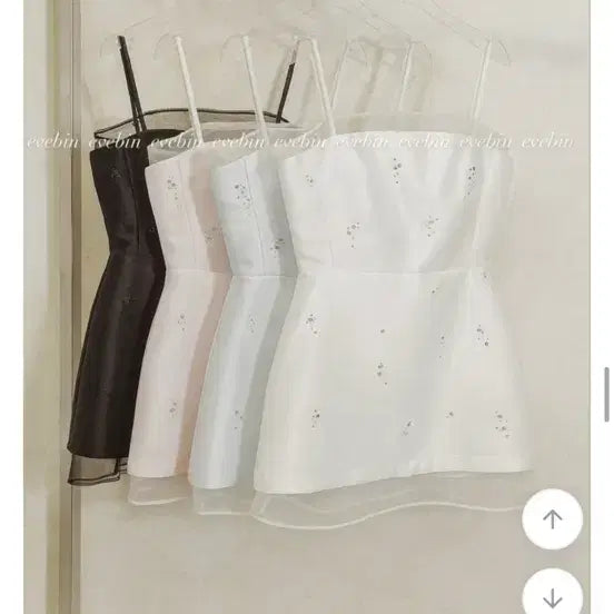 [BUNJANG] Miel de Beau Cubic Satin Dress / 큐빅 새틴원피스 수입의류/ 이브빈 미엘르 드오브