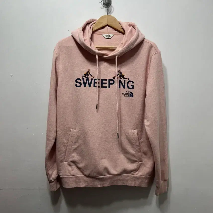 [BUNJANG] The North Face Sweeping Hoodie Pink L / 노스페이스 스위핑 후드티 핑크 L