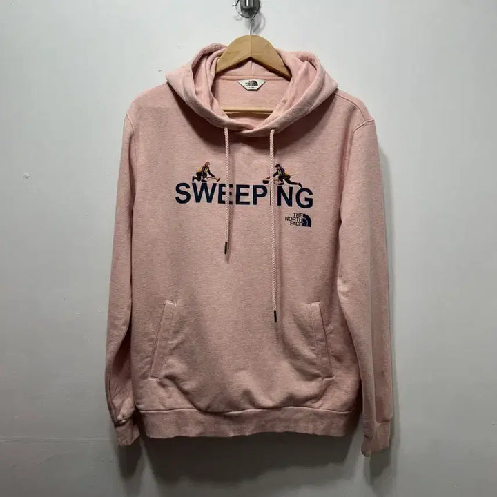 [BUNJANG] The North Face Sweeping Hoodie Pink L / 노스페이스 스위핑 후드티 핑크 L