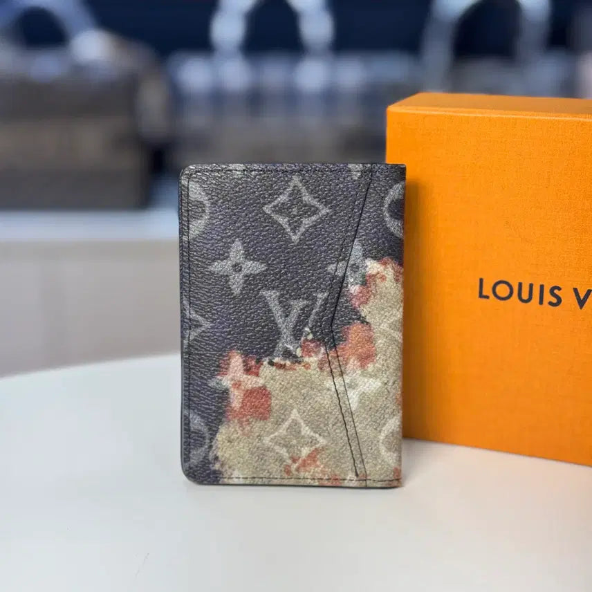 [BUNJANG] Louis Vuitton Ink Blue Pocket Organizer / {새상품급} 루이비통 잉크블루 포켓 오거나이저